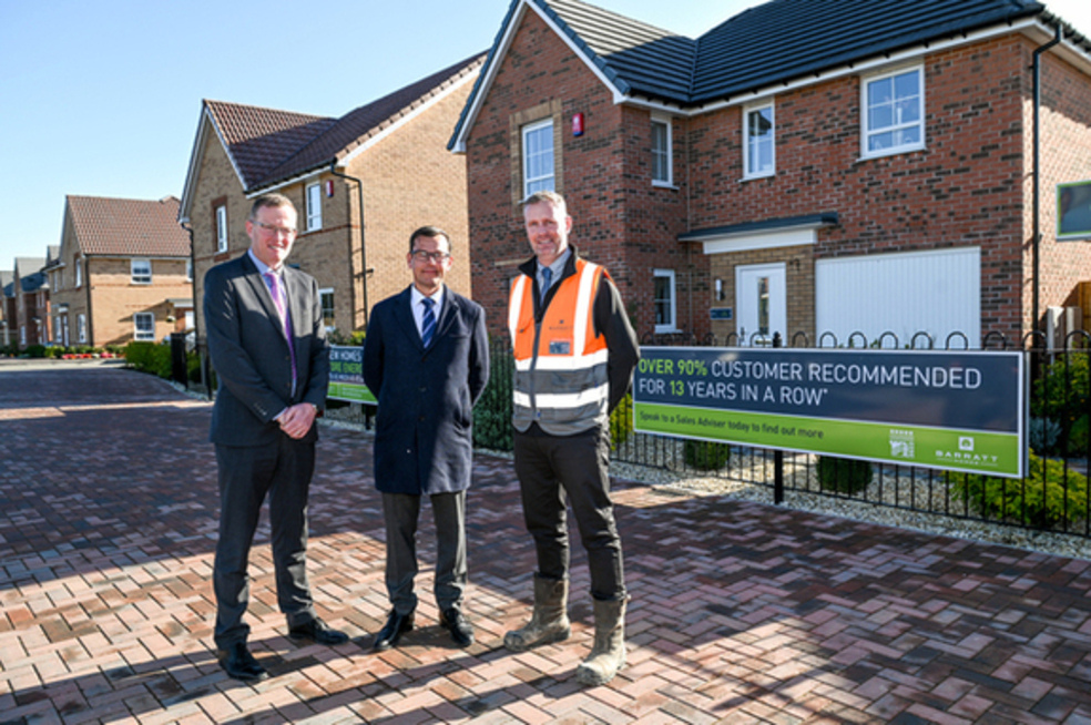 Barratt Developments local MP Nick Fletcher to Kings Lodge